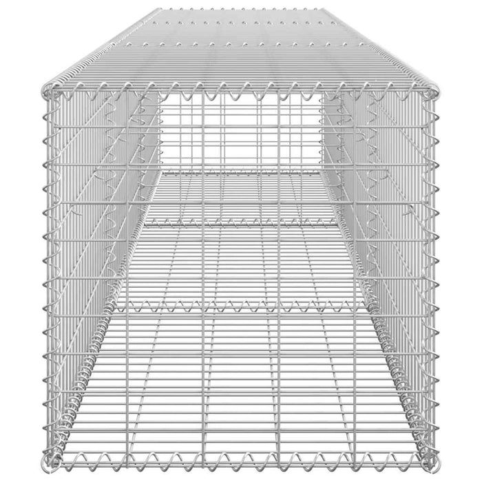 Gabbione con Copertura in Acciaio Zincato 300x50x50 cm cod mxl 13141