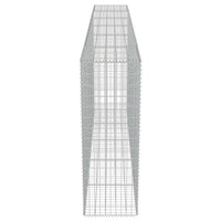 Gabbione con Copertura in Acciaio Zincato 300x50x150 cm 143593