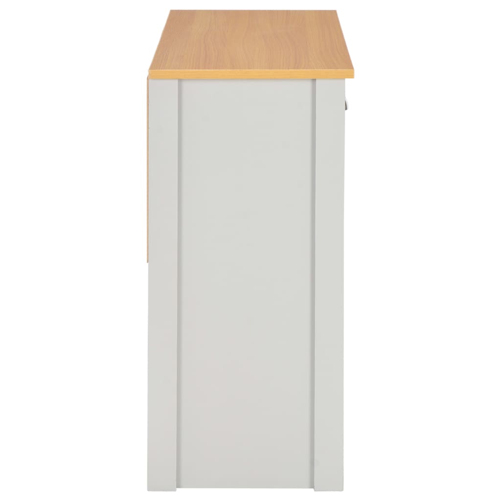 Tavolo Consolle Grigio 97x35x76 cm 283741