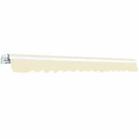 Tenda da Sole Pieghevole Manuale 600 cm Crema 276353