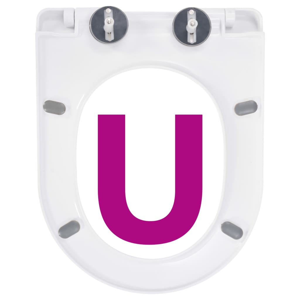 Copriwater Ammortizzato a Sgancio Rapido Bianco