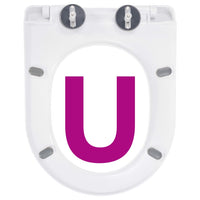 Copriwater Ammortizzato a Sgancio Rapido Bianco