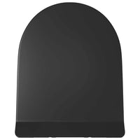 Copriwater Ammortizzato a Sgancio Rapido Nero 145018