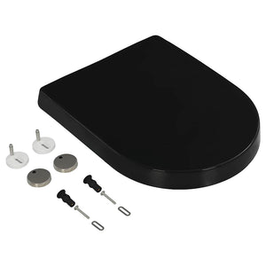 Copriwater Ammortizzato a Sgancio Rapido Nero cod mxl 45044