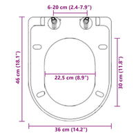 Copriwater Ammortizzato a Sgancio Rapido Nero cod mxl 45044