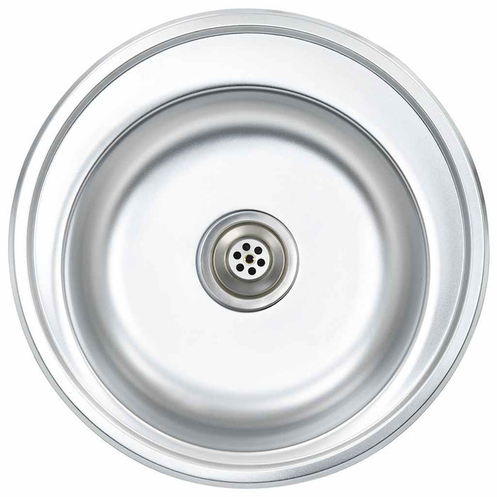 Lavello da Cucina con Filtro e Sifone-Lavandino-Lavabo in Acciaio Inox