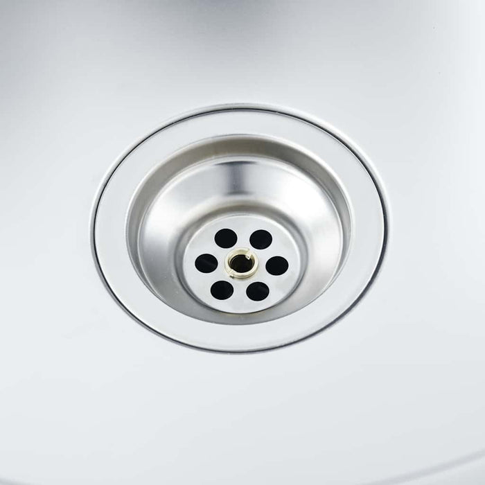 Lavello da Cucina con Filtro e Sifone in Acciaio Inox cod mxl 44480