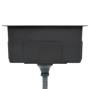 Lavello da Cucina Lavorato a Mano con Filtro in Acciaio Inox cod mxl 53392