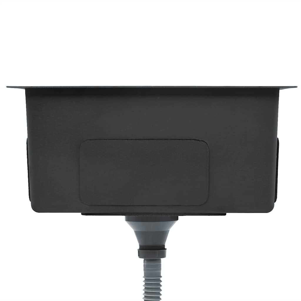 Lavello da Cucina Lavorato a Mano in Acciaio Inox 145076