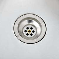 Lavello da cucina fatto a mano con filtro 44 x 44 cm in acciaio inox 02_0002362