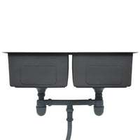 Lavello da Cucina Lavorato a Mano in Acciaio Inox 145079