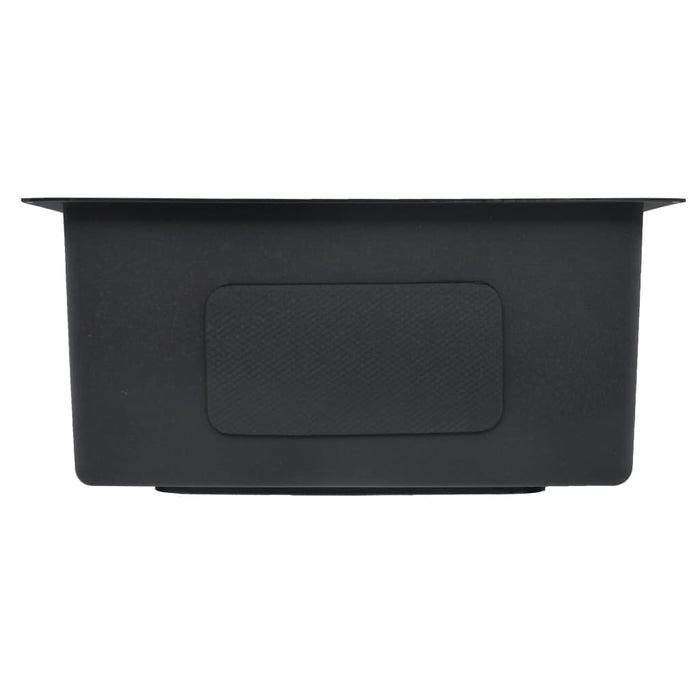 Lavello da cucina fatto a mano con filtro in acciaio inox nero 02_0002368