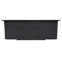 Lavello da cucina fatto a mano con filtro in acciaio inox nero 02_0002369