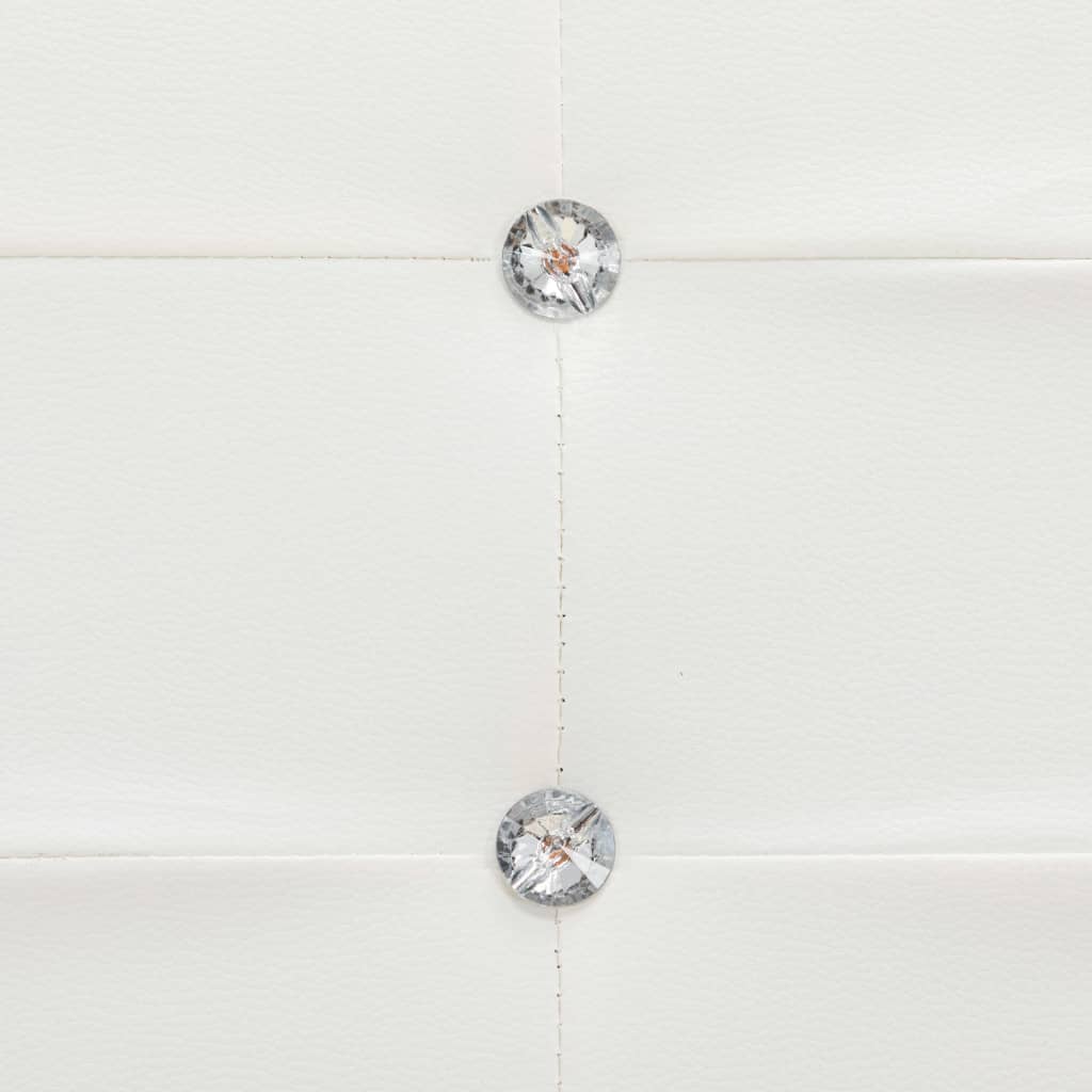 Giroletto senza Materasso Bianco in Similpelle 160x200 cm 280315