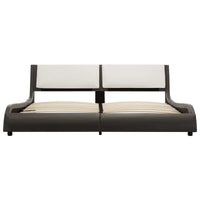 Struttura del letto Grigio e bianco 160 x 200 cm 280350