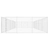 Canile da Esterno in Acciaio Zincato 950x570x185 cm