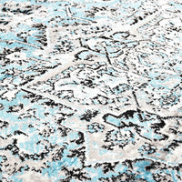 Tappeto Blu Chiaro 80 x 150 cm Polietilene 134103