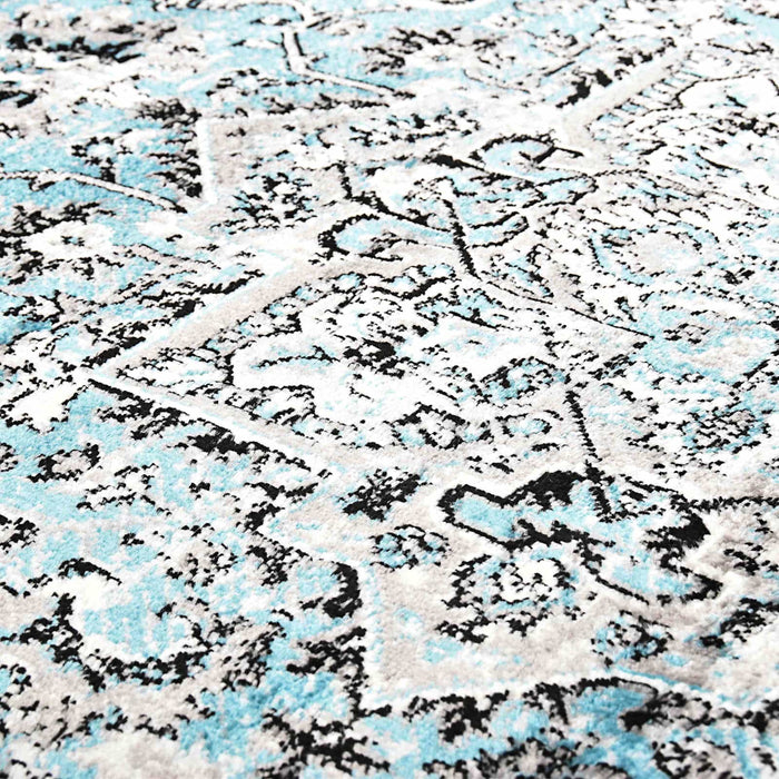 Tappeto Blu Chiaro 80 x 150 cm Polietilene 134103