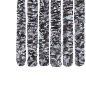 Zanzariera Marrone e Beige 56x185 cm Ciniglia 284276