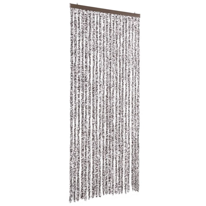 Zanzariera Marrone e Beige 90x220 cm Ciniglia cod mxl 76423