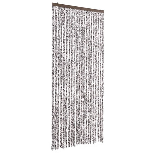 Zanzariera Marrone e Beige 90x220 cm Ciniglia 284277
