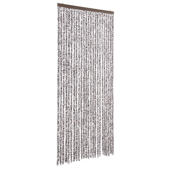 Zanzariera Marrone e Beige 100x220 cm Ciniglia 284278