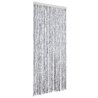 Zanzariera Bianco e Grigio 90x220 cm Ciniglia cod mxl 61420