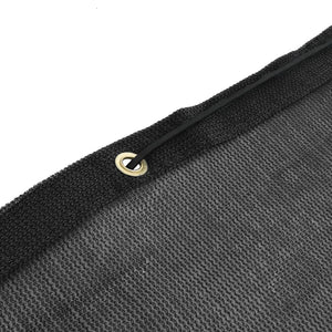 Rete per Rimorchi in HDPE 2,5x4 m Nera 144994