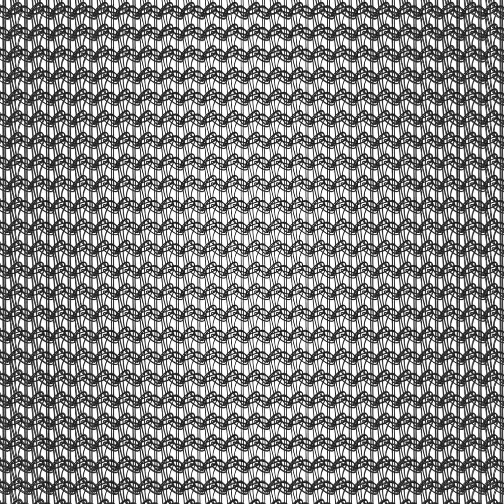 Rete per Rimorchi in HDPE 2,5x4 m Nera 144994