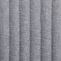 Sedie da Pranzo 2 pz in Tessuto Grigio Chiaro cod mxl 6043