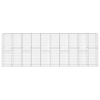 Gabbione con Copertura in Acciaio Zincato 600x50x200 cm cod mxl 7829