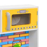 Cucina Giocattolo per Bambini in MDF 80x30x85 cm Multicolore 80255
