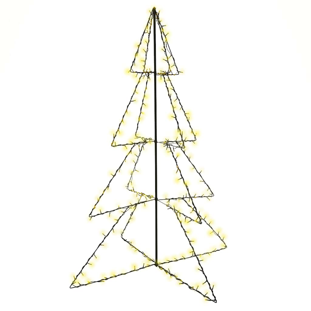 Albero di Natale a Cono-Luci decorative natalizie 240 LED per Interni Esterni 115x150 cm