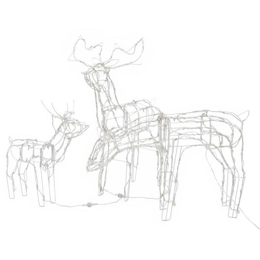 Decorazioni di Natale a Forma di Renne 3 pz 229 LED 51011