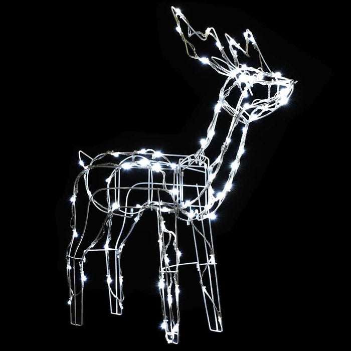 Decorazioni di Natale a Forma di Renne 3 pz 229 LED cod mxl 37089