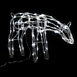 Decorazioni di Natale a Forma di Renne 3 pz 229 LED 51011