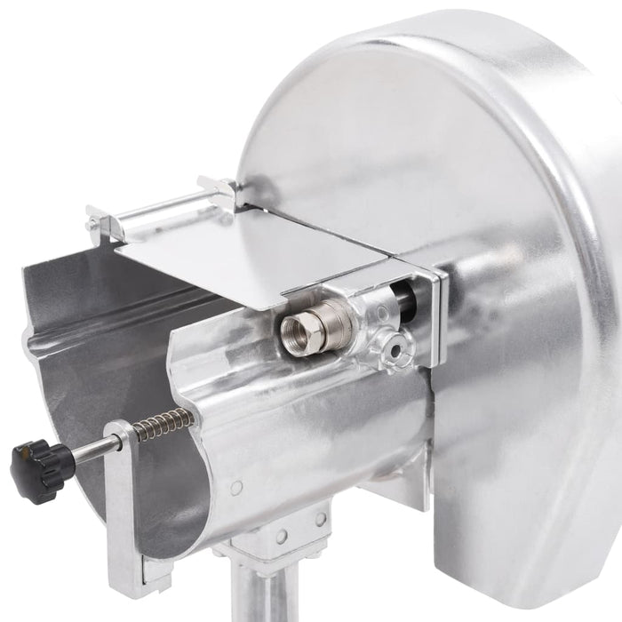 Tagliaverdure Manuale Argento 22x44,5 cm in Alluminio 50957