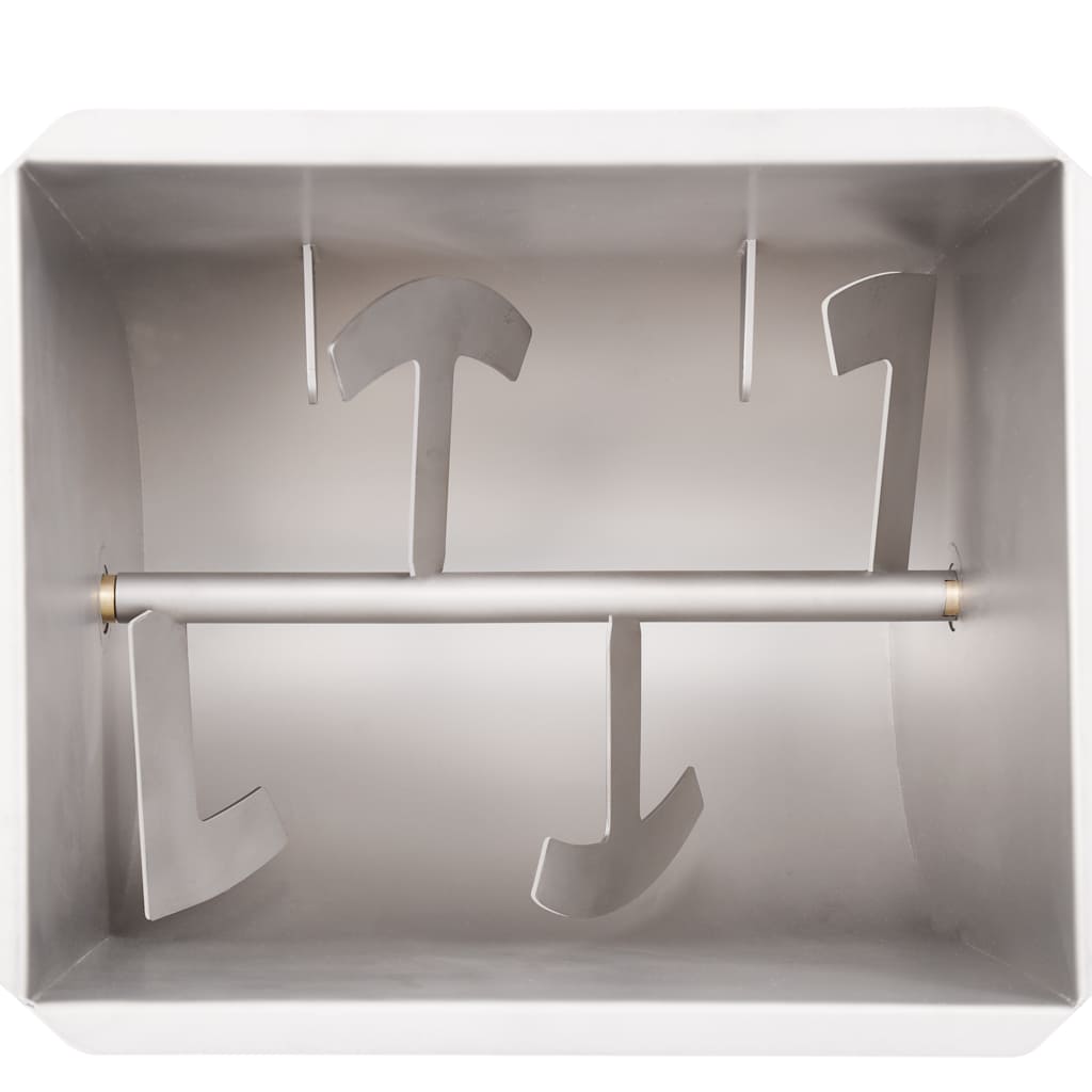 Impastatrice Carne Manuale e Coperchio Argento Acciaio Inox 50959