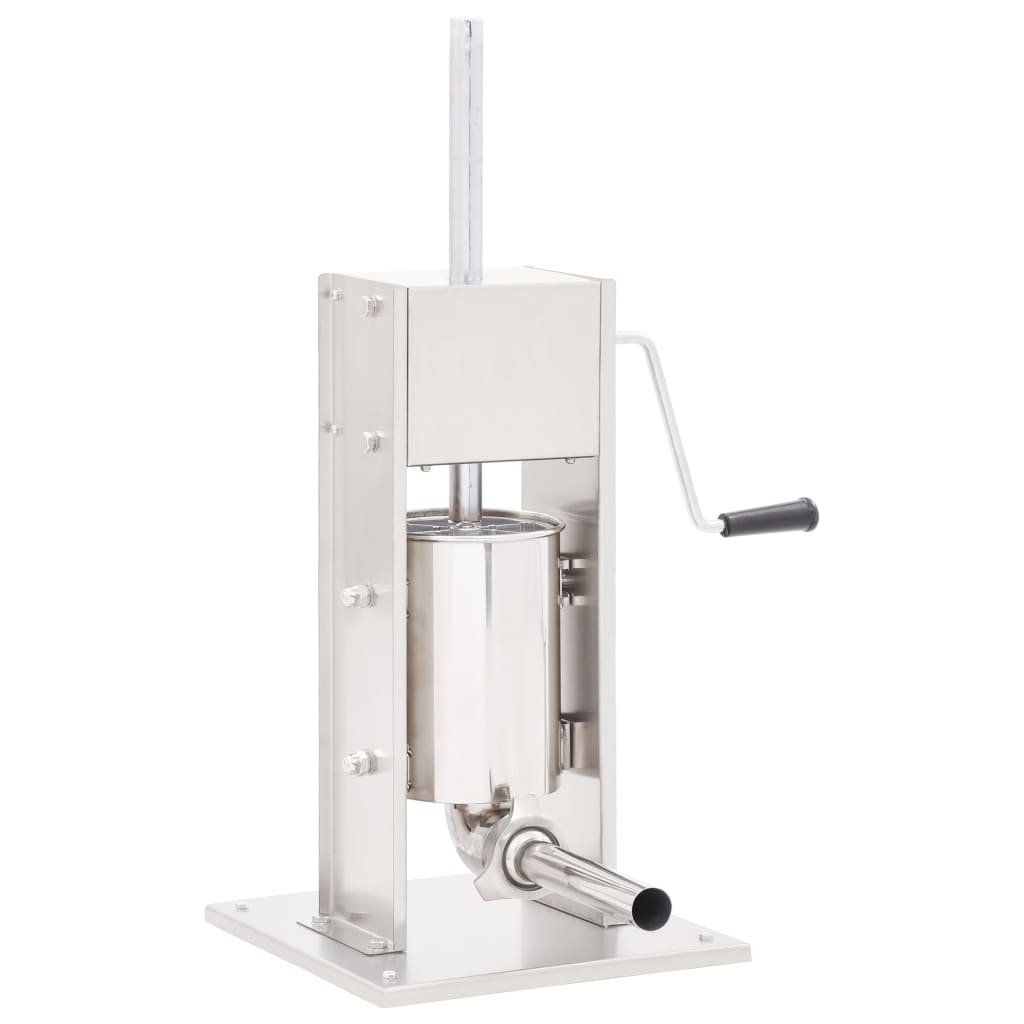 Insaccatrice Manuale Argento 3 L in Acciaio Inossidabilecod mxl 103577