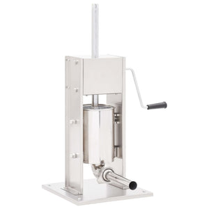 Insaccatrice Manuale Argento 3 L in Acciaio Inossidabilecod mxl 103577