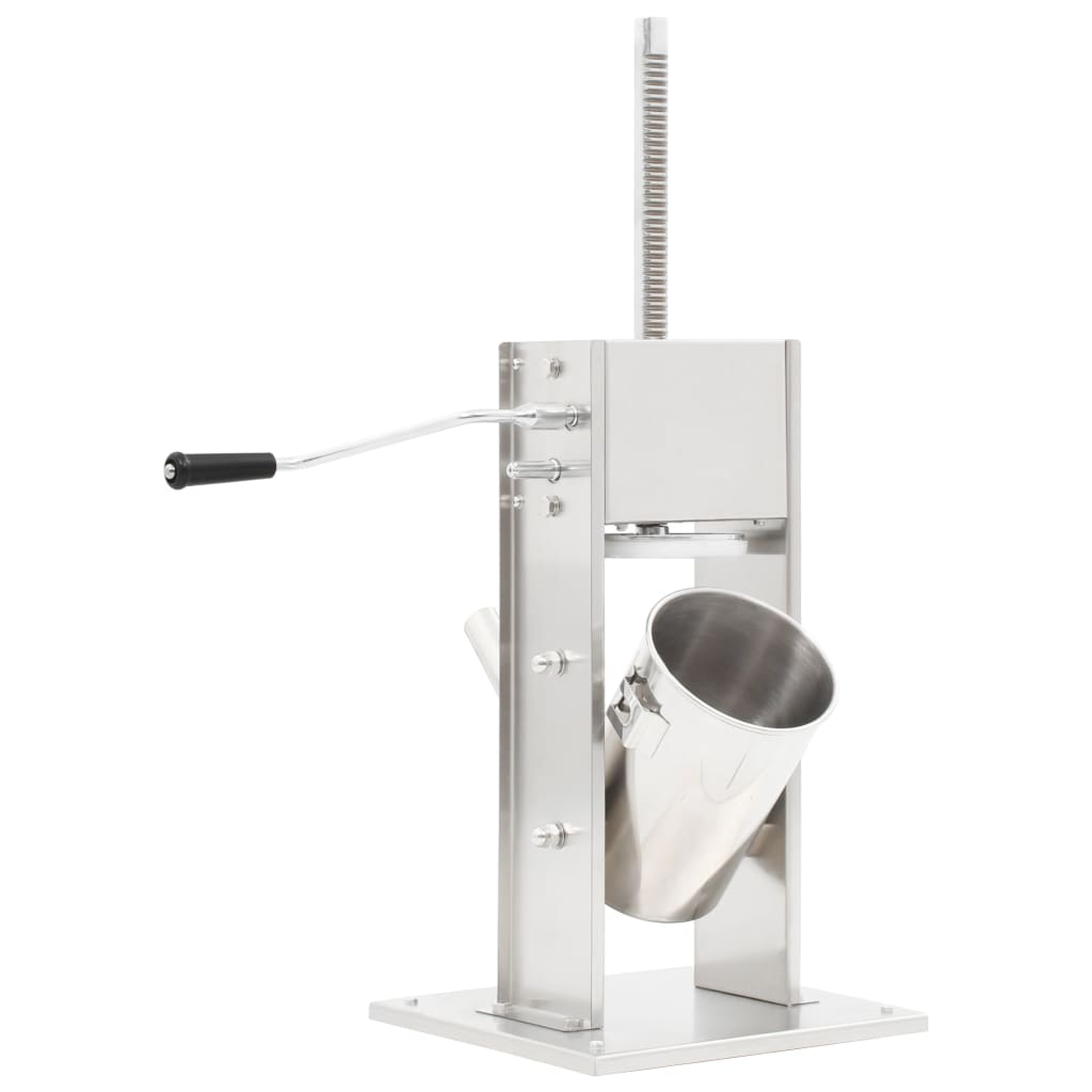 Insaccatrice Manuale Argento 3 L in Acciaio Inossidabilecod mxl 103577