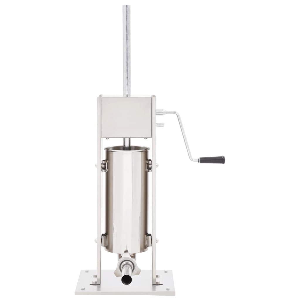 Insaccatrice Manuale Argento 5 L in Acciaio Inossidabile 50962