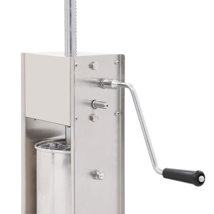 Insaccatrice Manuale Argento 7 L in Acciaio Inossidabile 50963