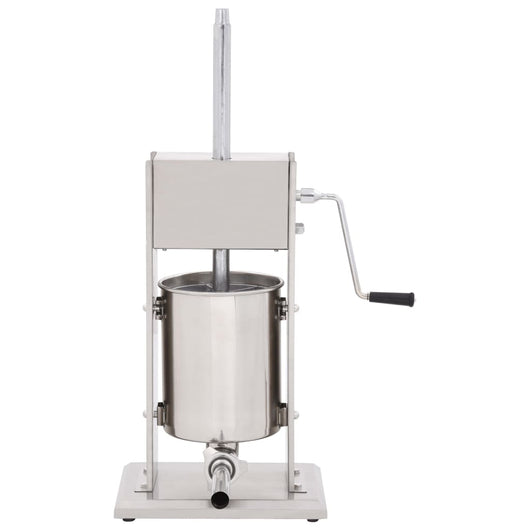 Insaccatrice Manuale Argento 10 L in Acciaio Inossidabile 50964