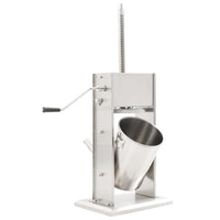 Insaccatrice Manuale Argento 10 L in Acciaio Inossidabile 50964