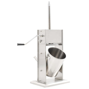 Insaccatrice Manuale Argento 10 L in Acciaio Inossidabile 50964