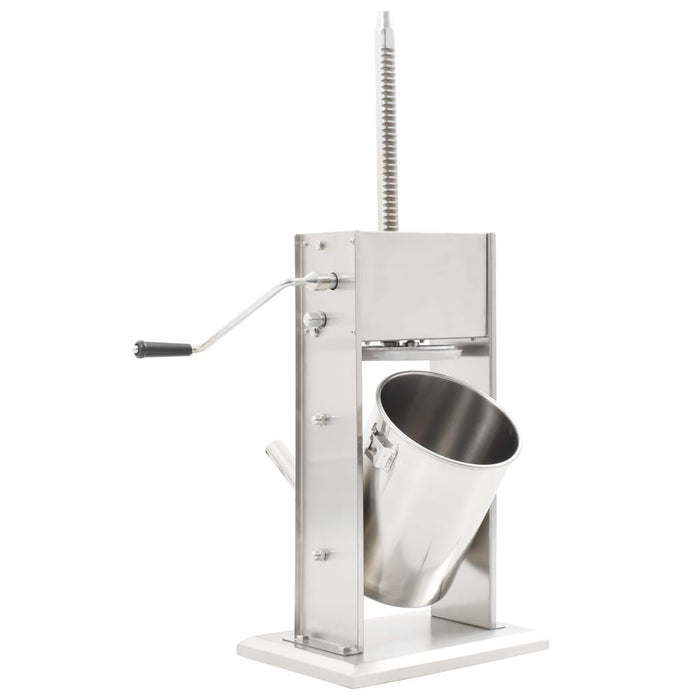 Insaccatrice Manuale Argento 10 L in Acciaio Inossidabile 50964