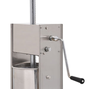 Insaccatrice Manuale Argento 15 L in Acciaio Inossidabile  cod mxl 76471