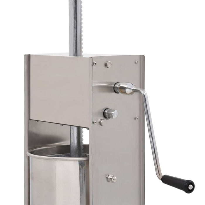 Insaccatrice Manuale Argento 15 L in Acciaio Inossidabile  cod mxl 76471
