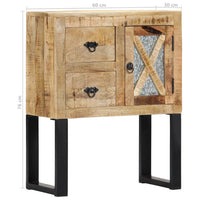 Credenza 60x30x76 cm in Legno Massello di Mango 282758